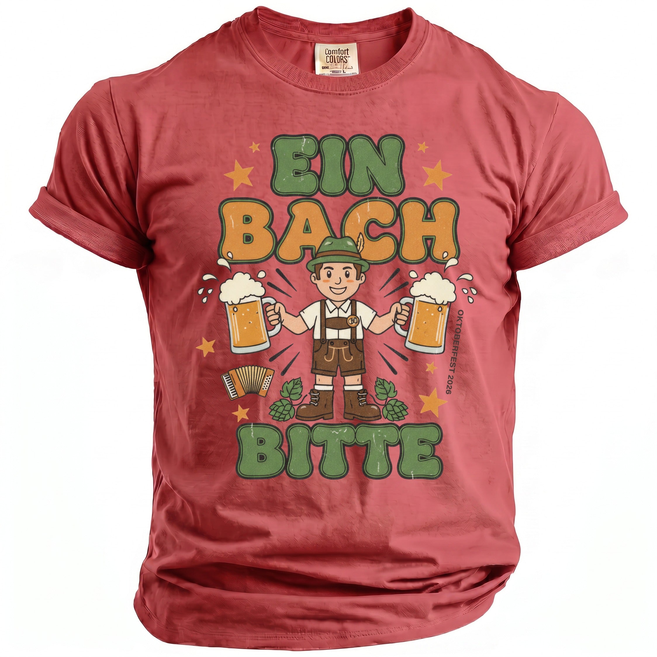 Retro Oktoberfest Beer T-Shirt - Midnight Gents