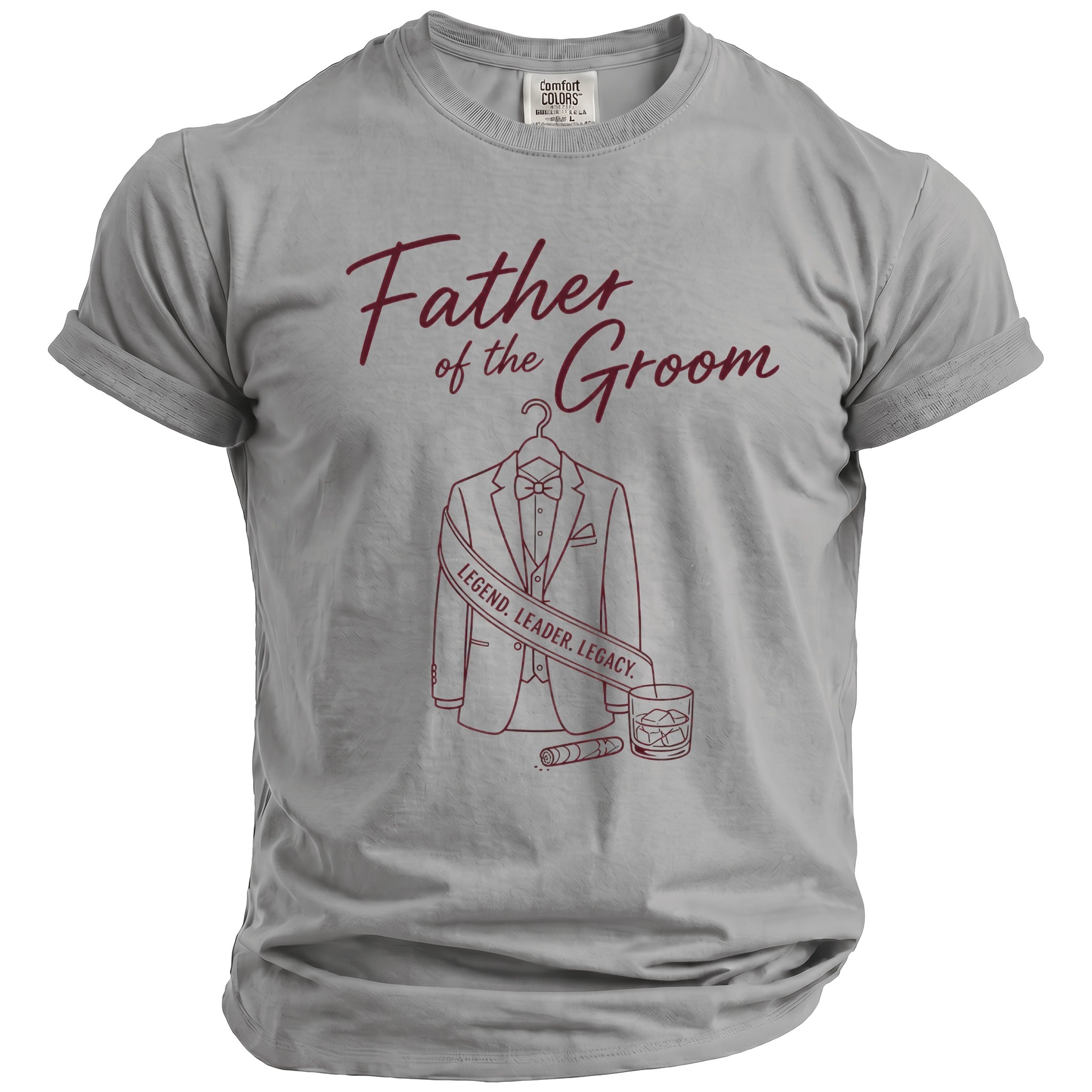 Father of Groom Legend T-Shirt - Midnight Gents