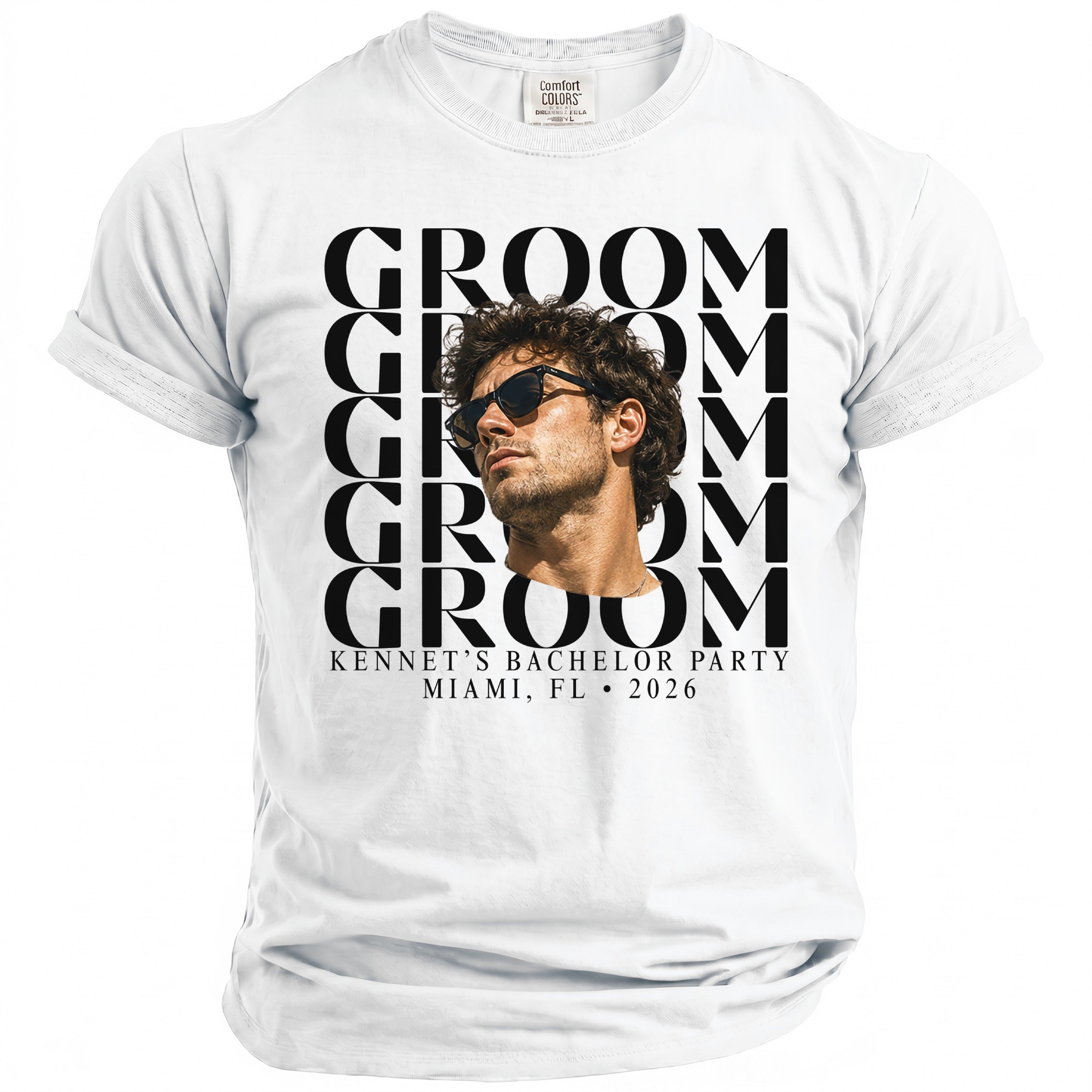 Groom Bachelor Party T-Shirt - Midnight Gents