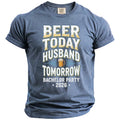 Beer Today Husband T-Shirt - Midnight Gents