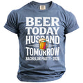 Beer Today Husband T-Shirt - Midnight Gents
