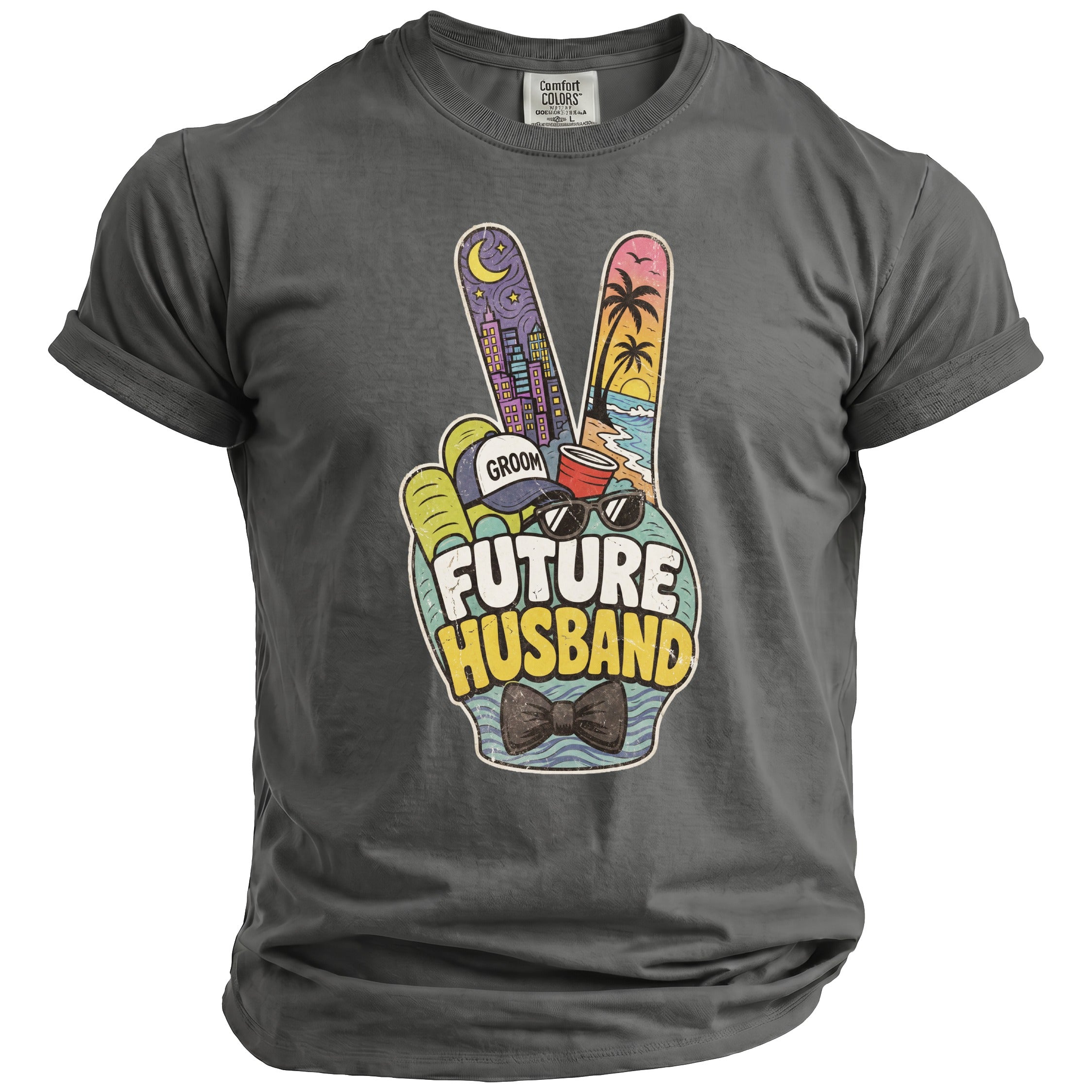 Groom Bachelor Party T-Shirt - Midnight Gents