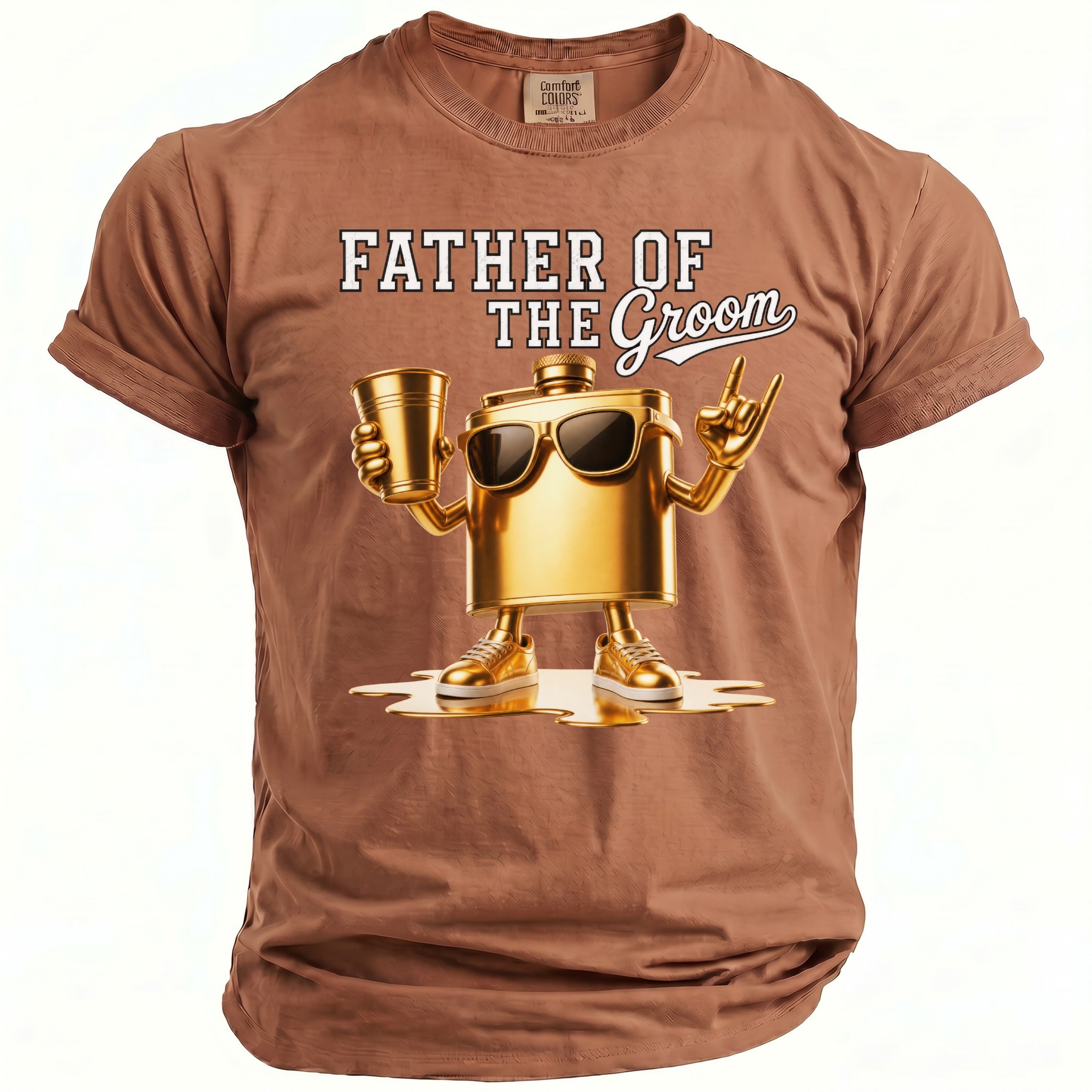 Groom's Father Party T-Shirt - Midnight Gents