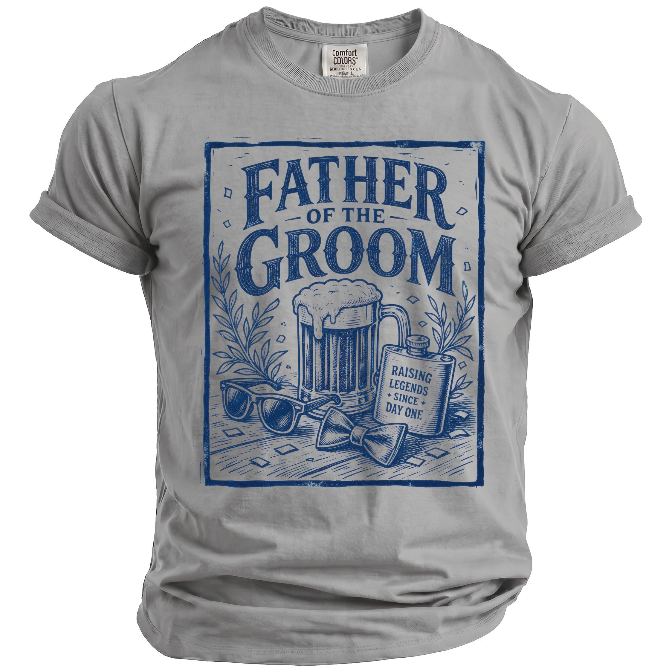 Father Groom Legends T-Shirt - Midnight Gents