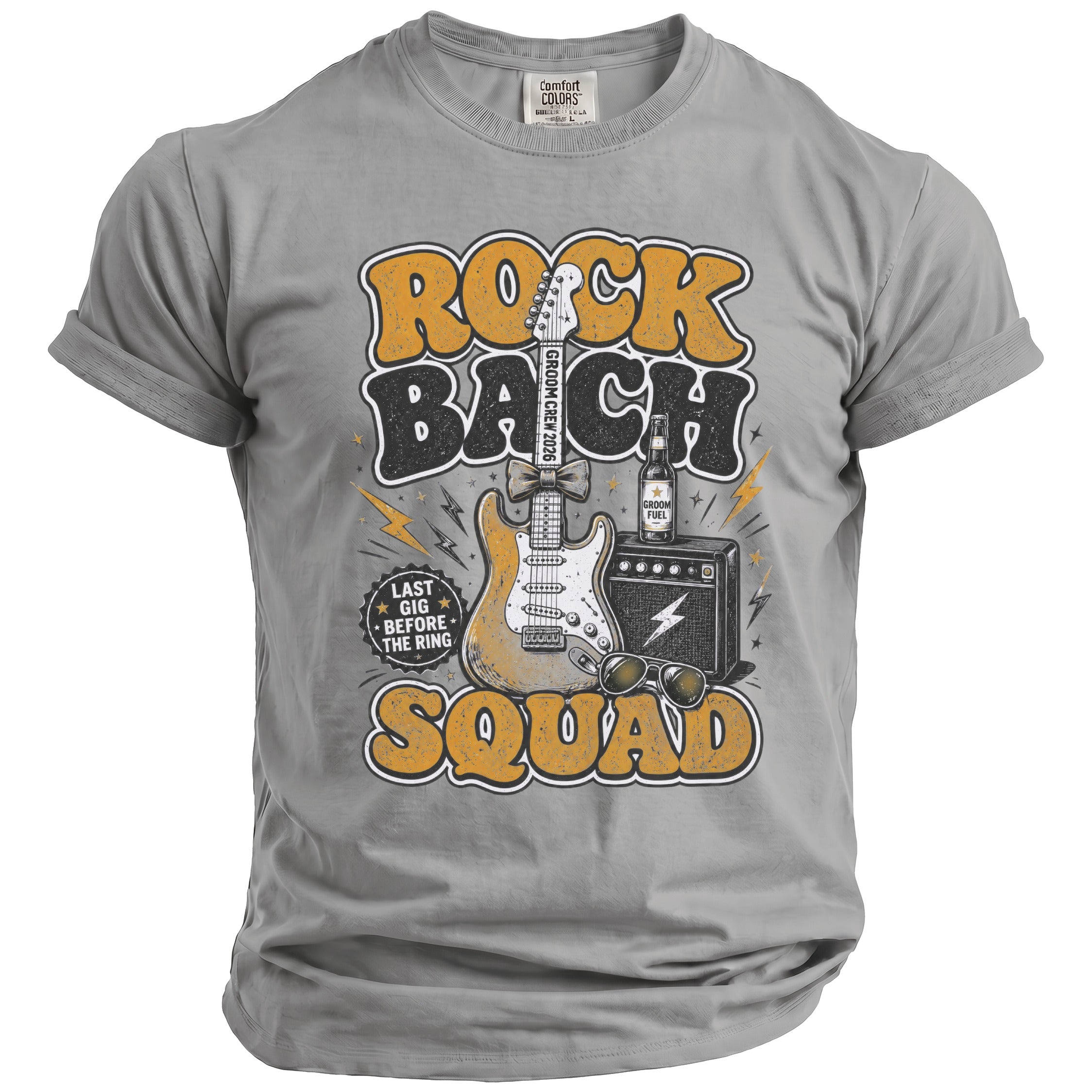 Rock Bach Squad T-Shirt - Midnight Gents