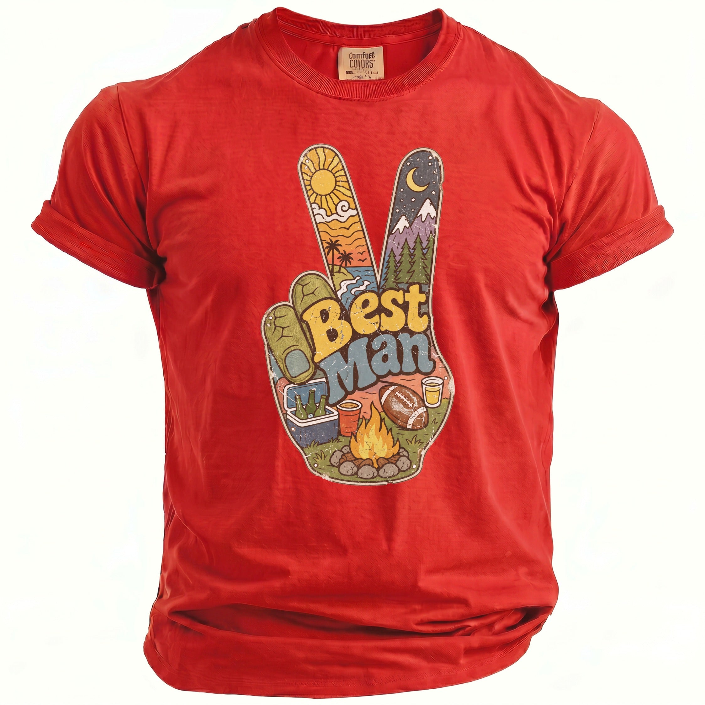 Best Man Bachelor Party Tee - Midnight Gents