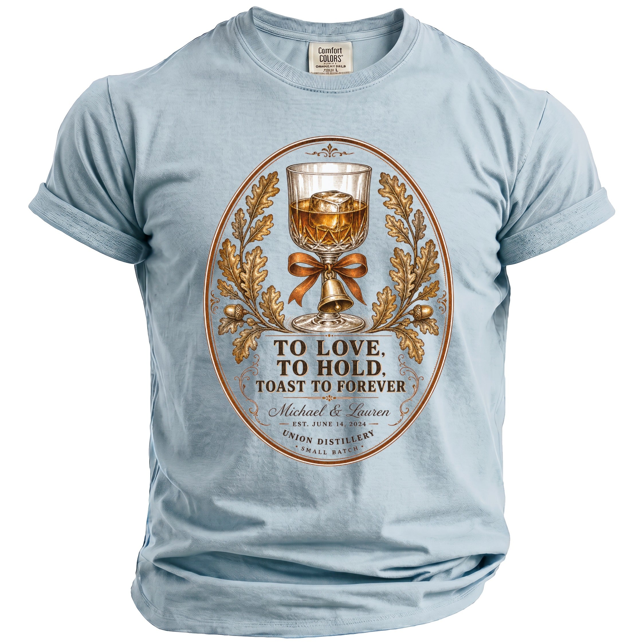 Forever Toast Whiskey T-Shirt - Midnight Gents