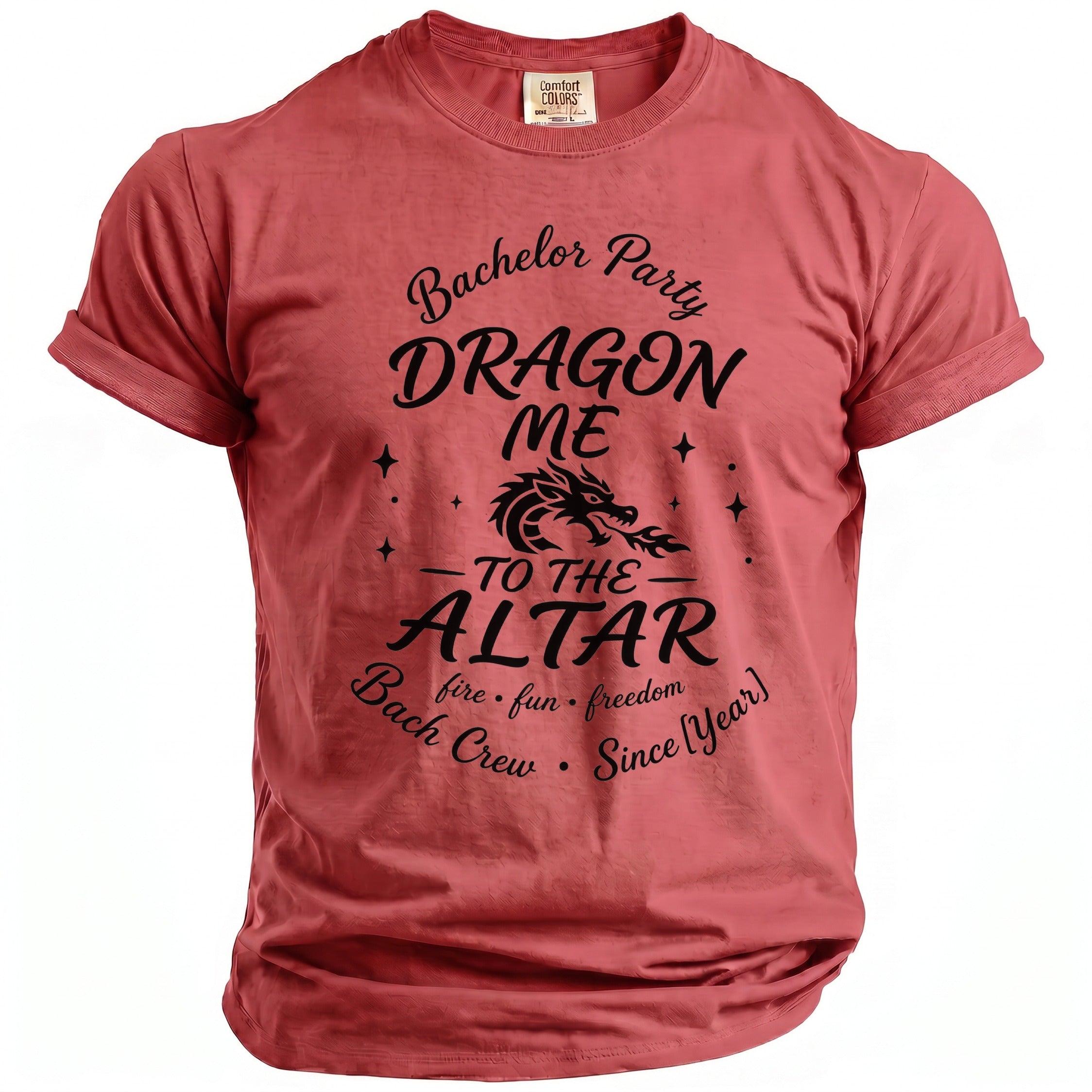 Dragon Bachelor Party T-Shirt - Midnight Gents