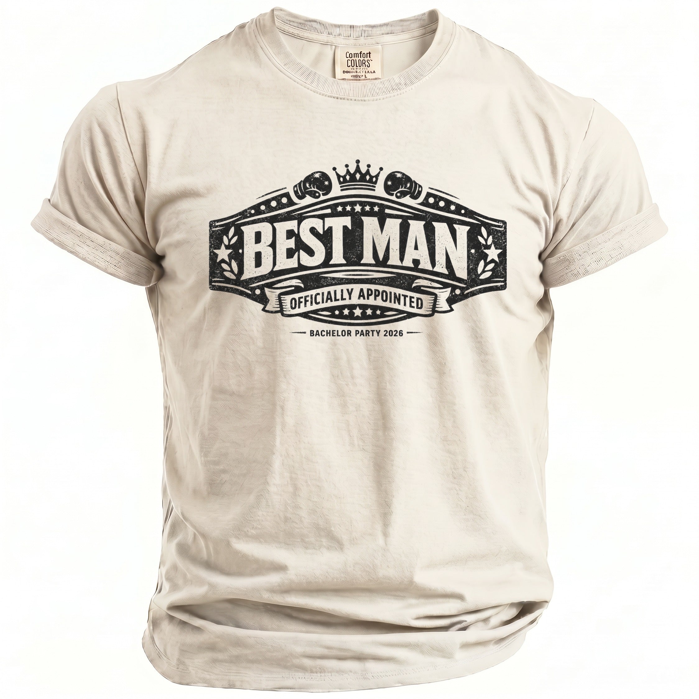 Best Man Bachelor T-Shirt - Midnight Gents