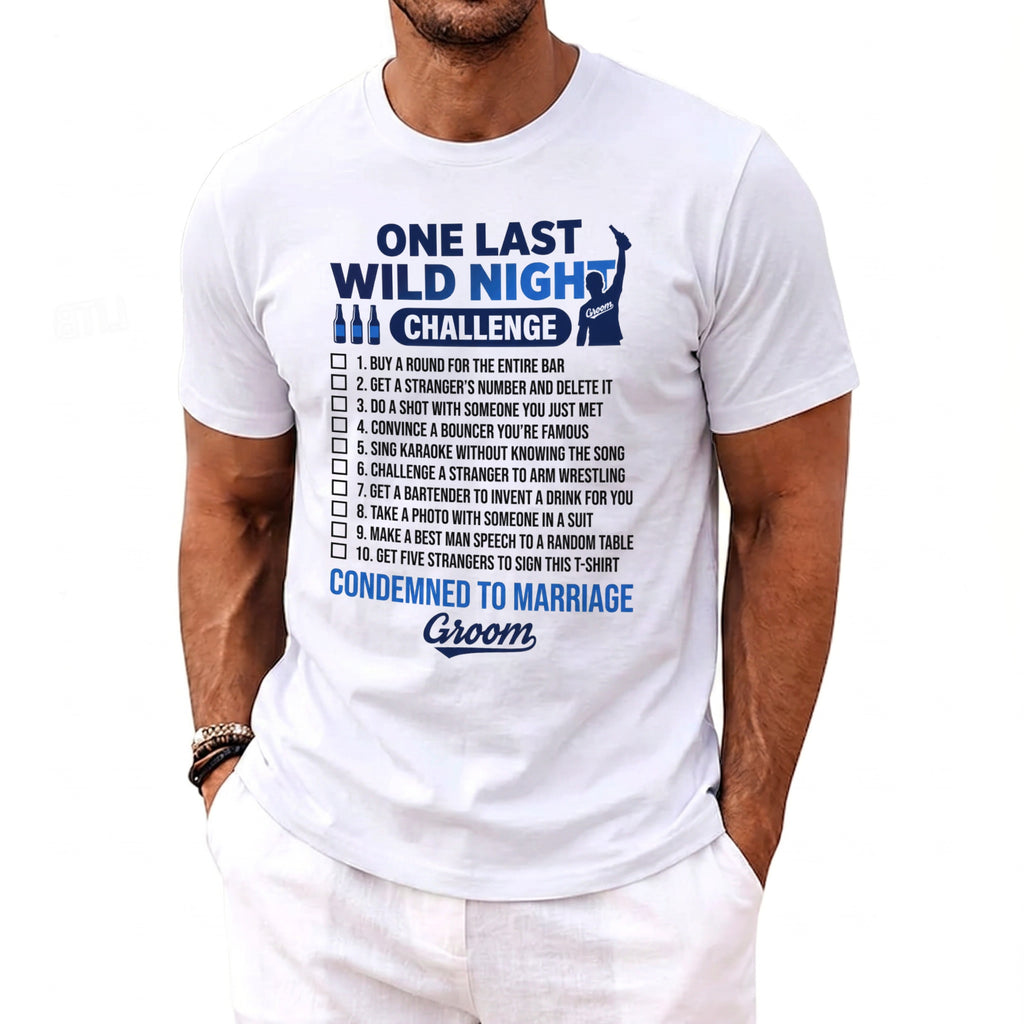Last Wild Night Challenge Tee - Midnight Gents