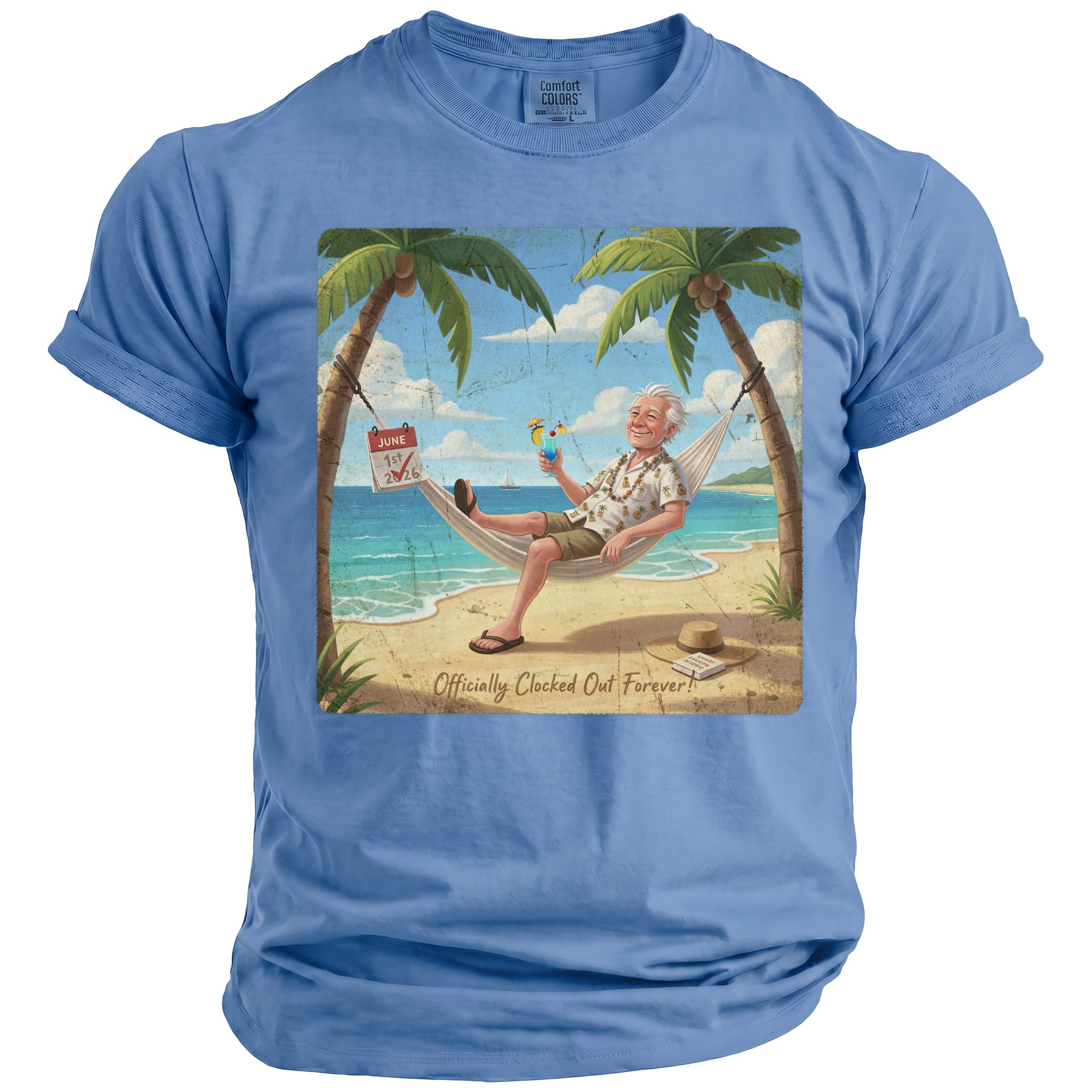 Man relaxes