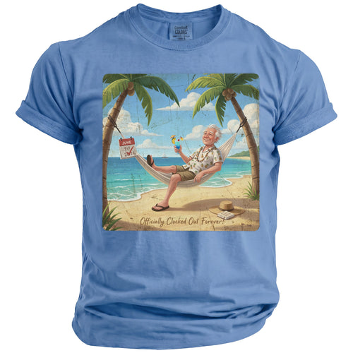 Man relaxes