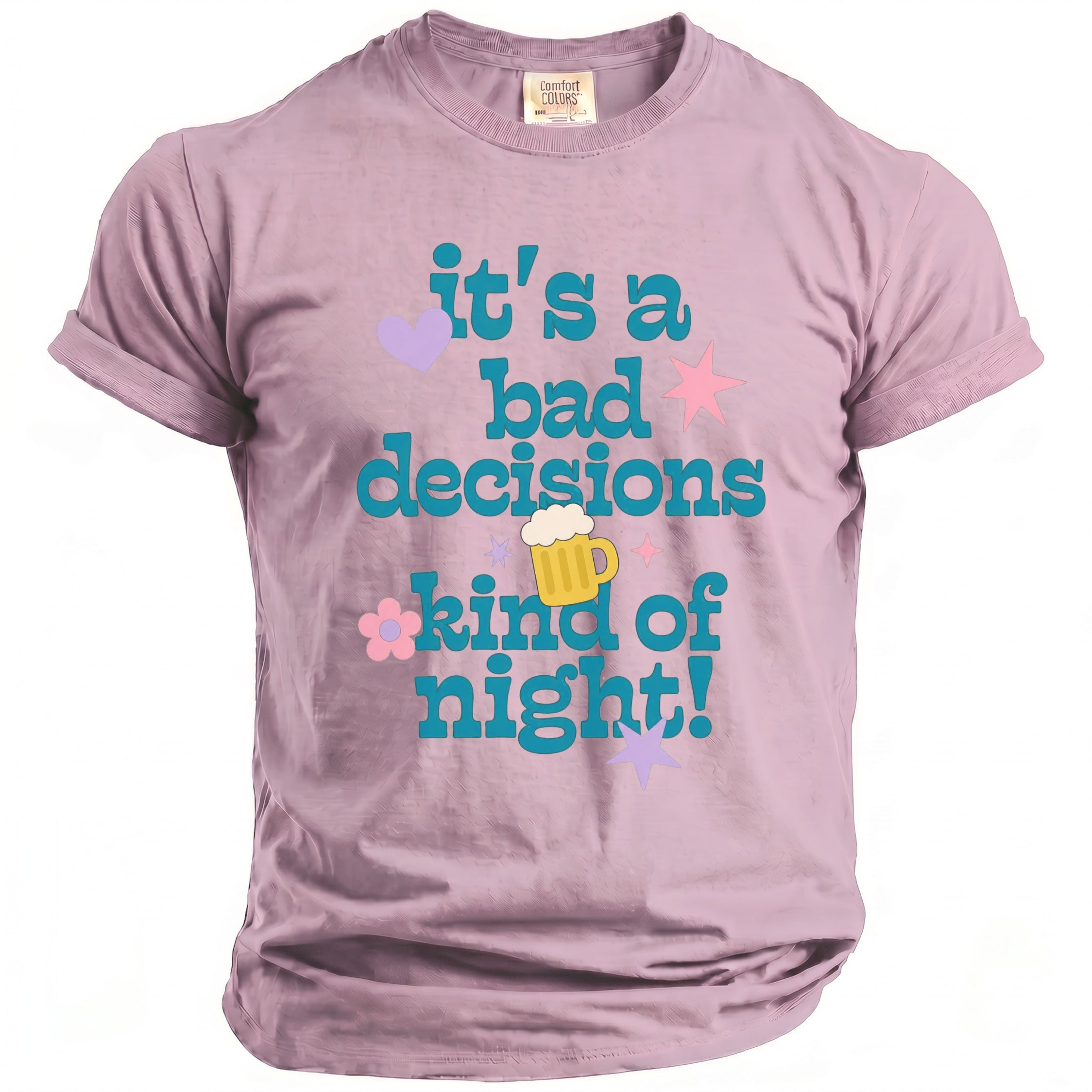 Bad Decisions T-Shirt - Midnight Gents