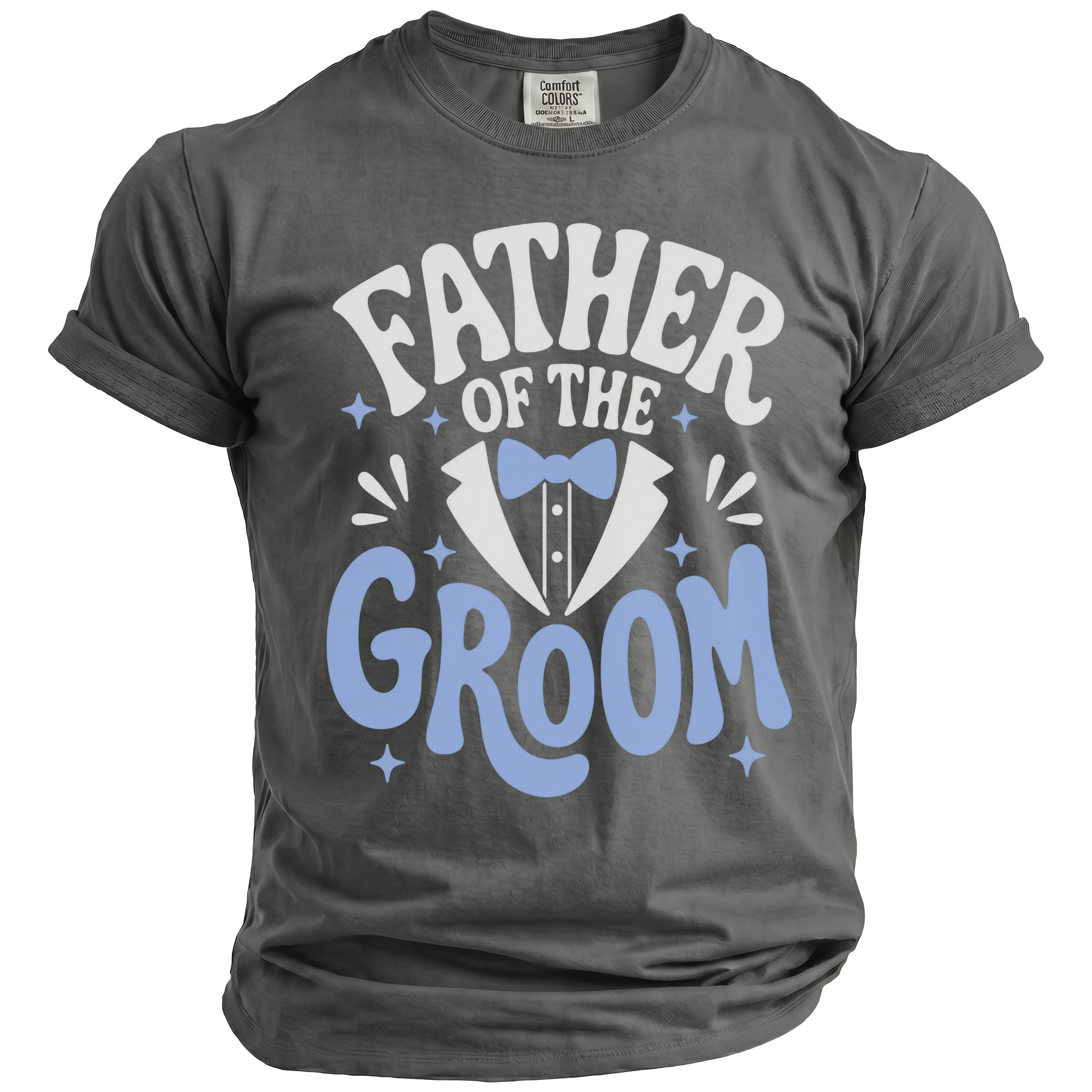 Celebration Groom's Dad T-Shirt - Midnight Gents