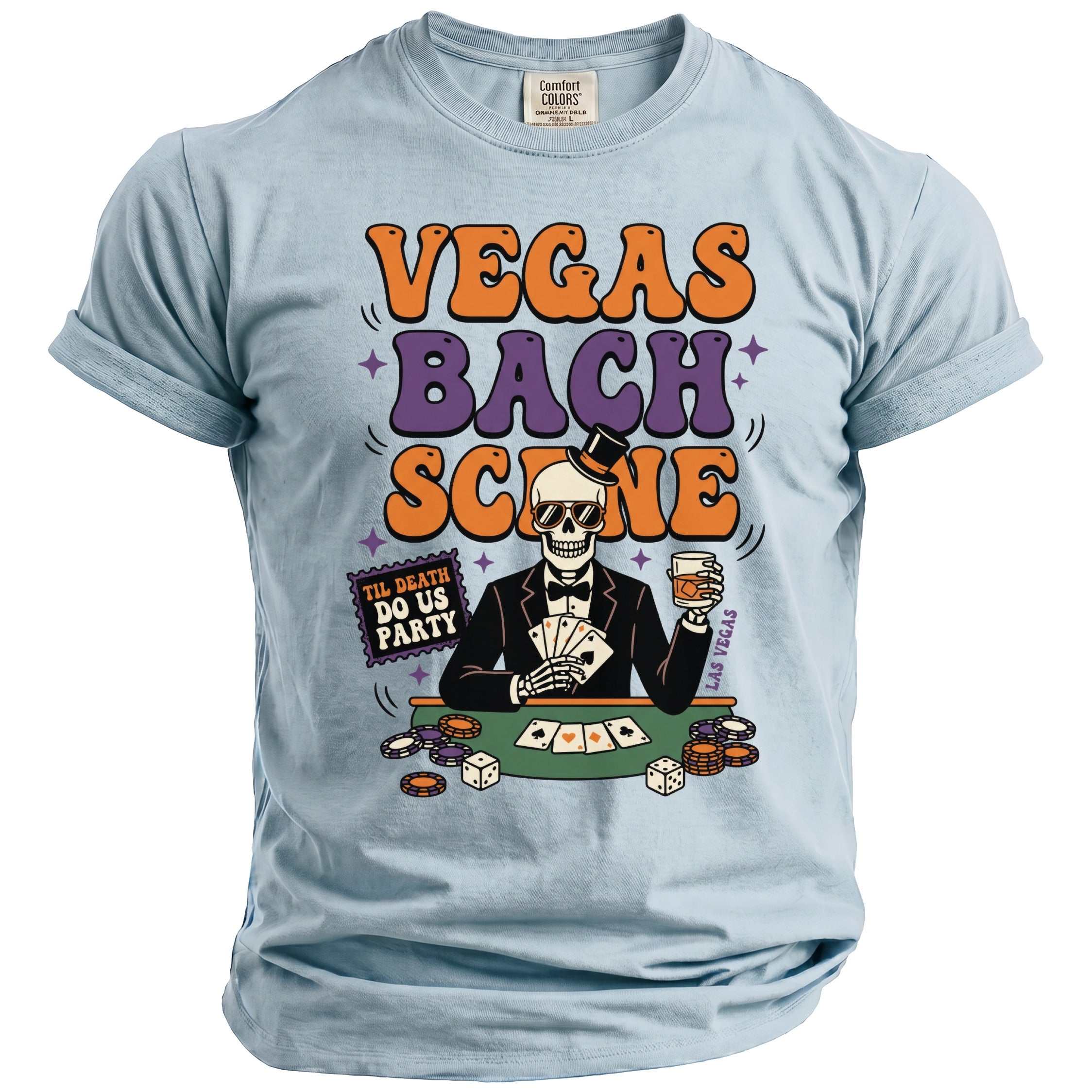 Vegas Bachelor Scene T-Shirt - Midnight Gents