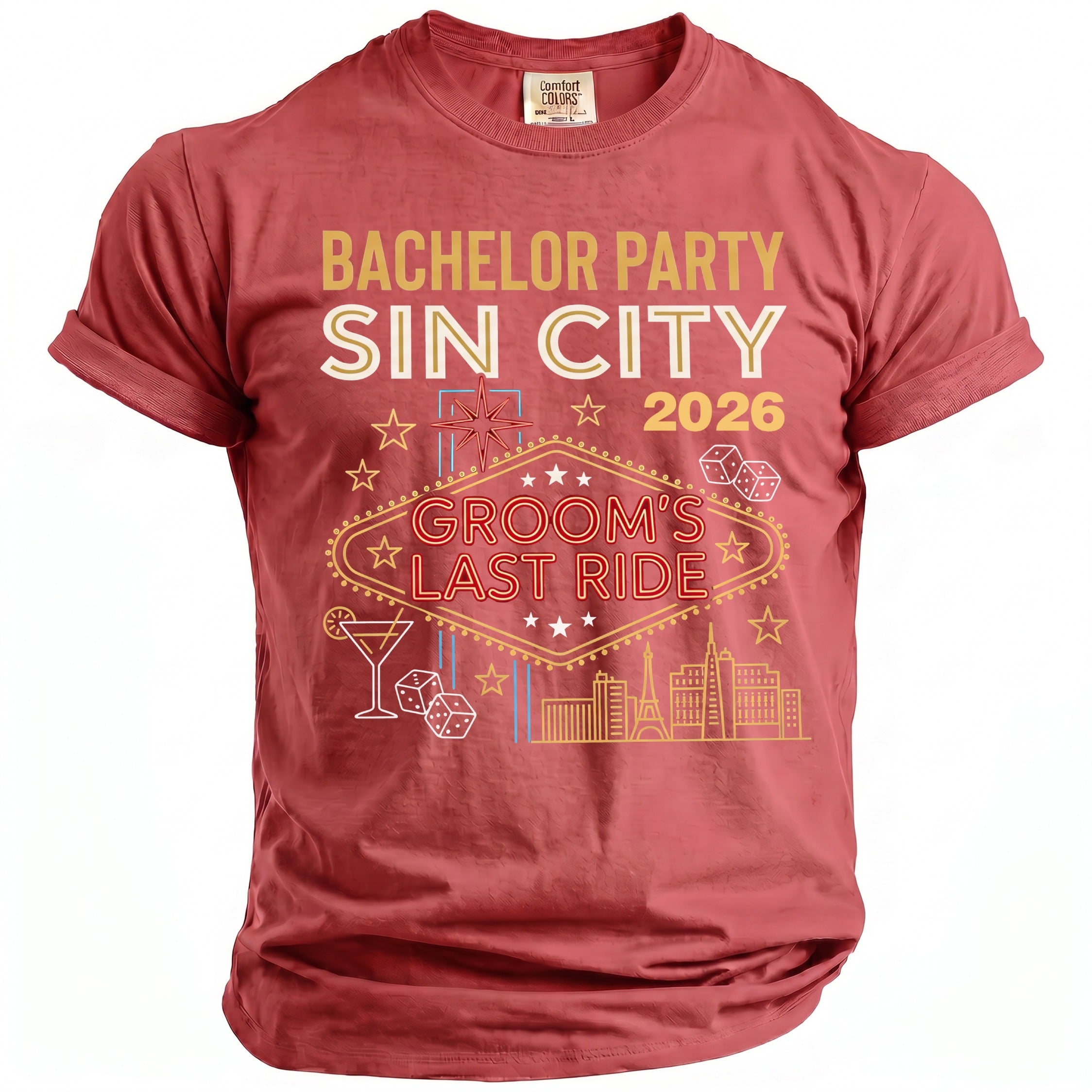 Sin City Party T-Shirt - Midnight Gents