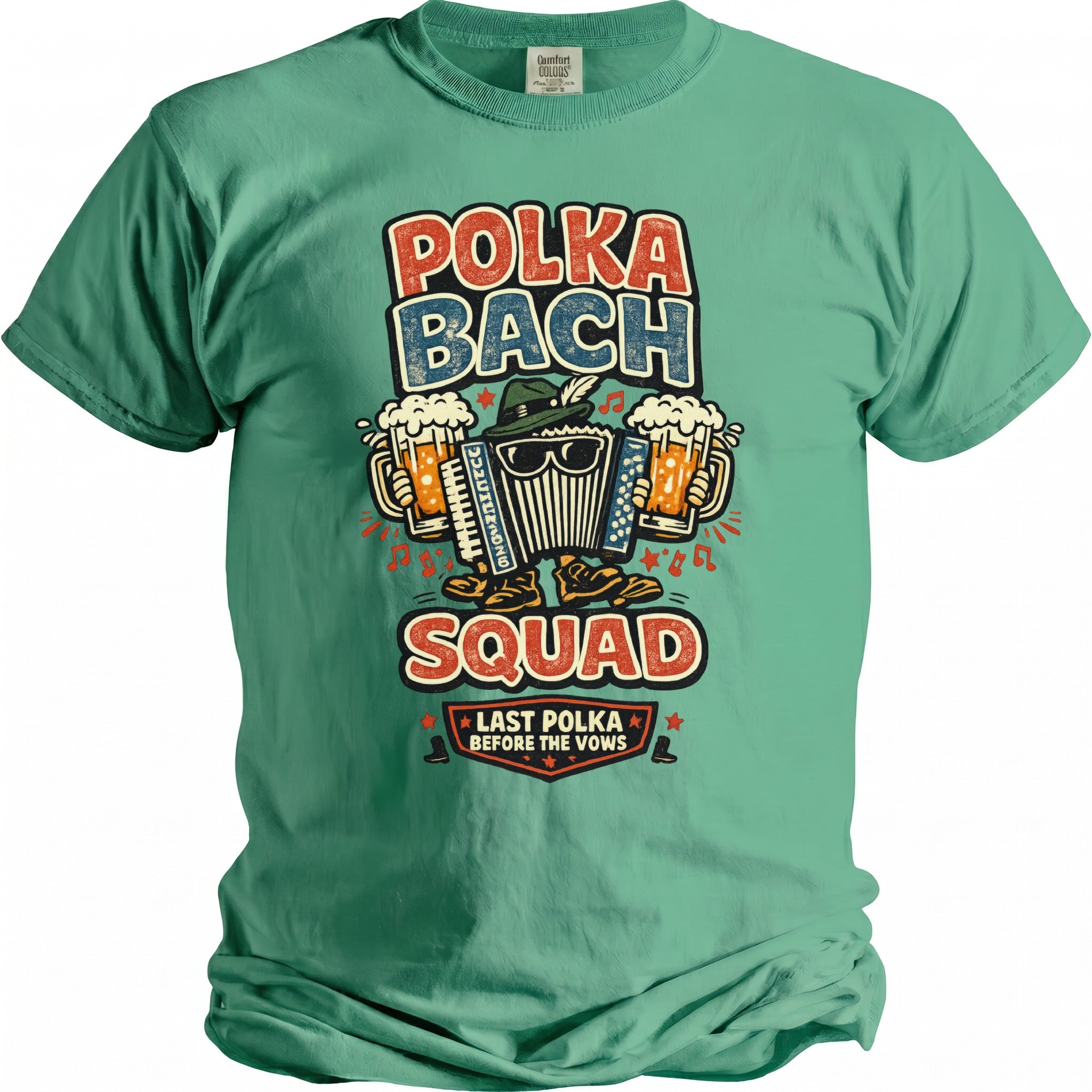 Polka Bach Squad T-Shirt - Midnight Gents
