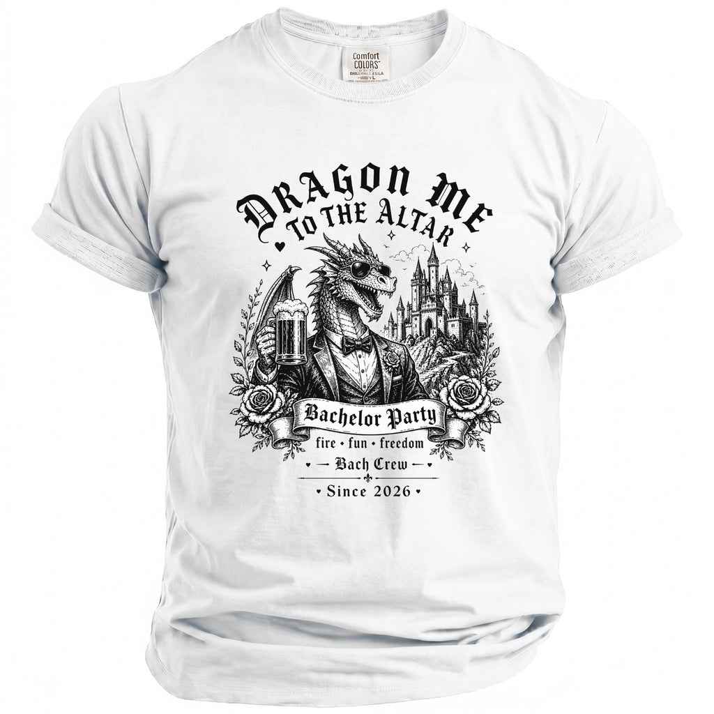 Altar Dragon Bachelor Tee - Midnight Gents