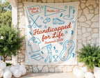 Banner for "Mike's Bach", Malibu, CA, "Handicapped for Life Summer 2026".