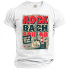 Rock Bach Squad graphic with guitar, amplifier, bottle, and text.