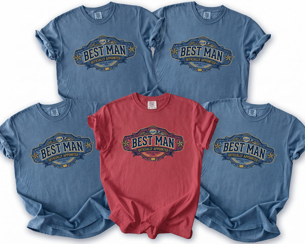 Ultimate Best Man T-Shirt - Midnight Gents