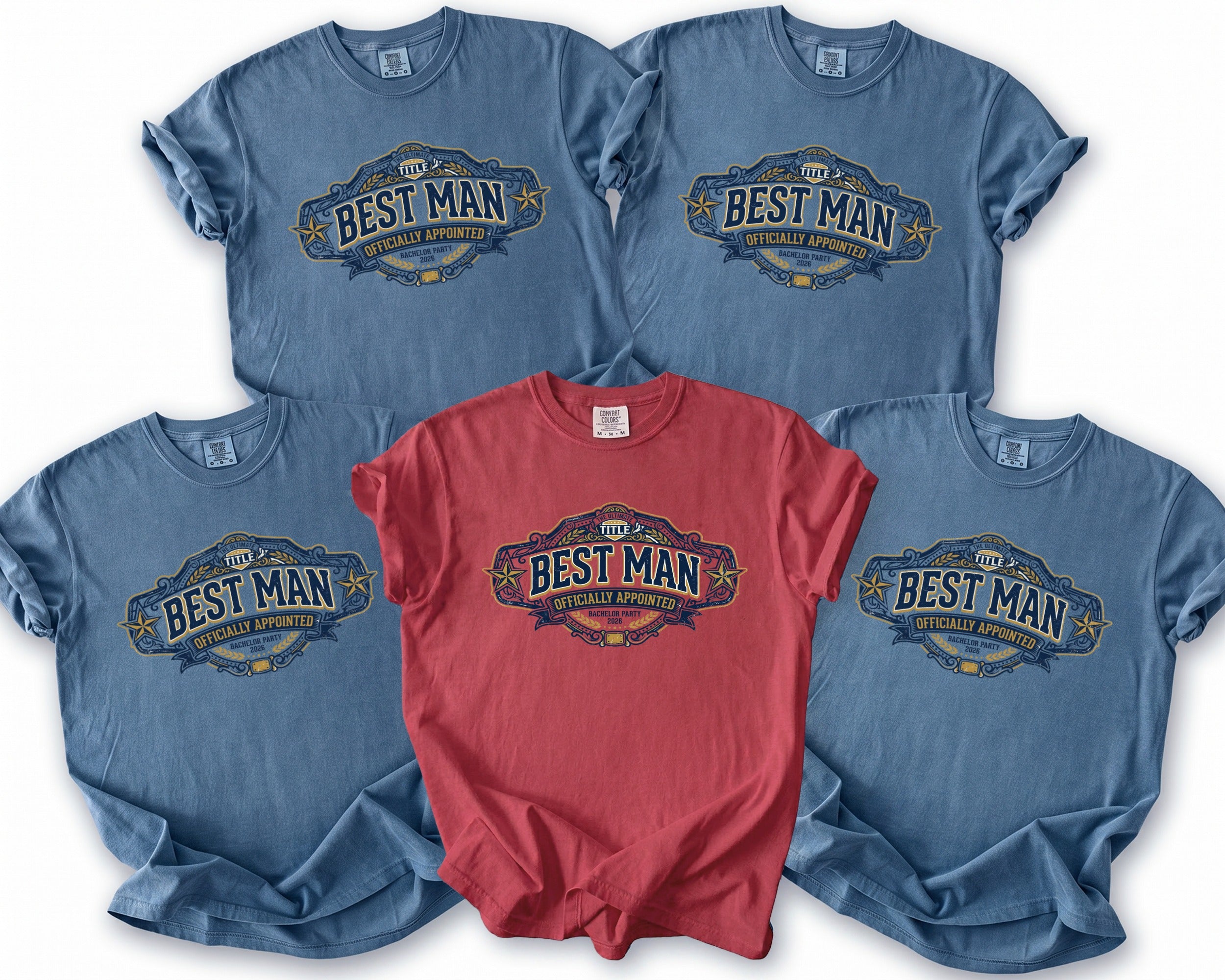 Ultimate Best Man T-Shirt - Midnight Gents