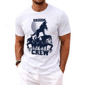 Groom Crew Wolf T-Shirt - Midnight Gents