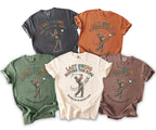 T-shirts feature "Last Swing Before the Ring" and golfer graphic.