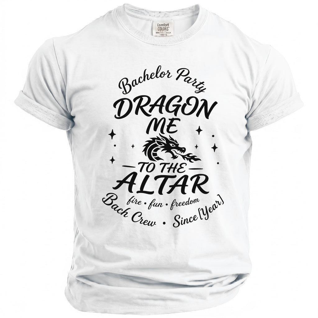Dragon Bachelor Party T-Shirt - Midnight Gents