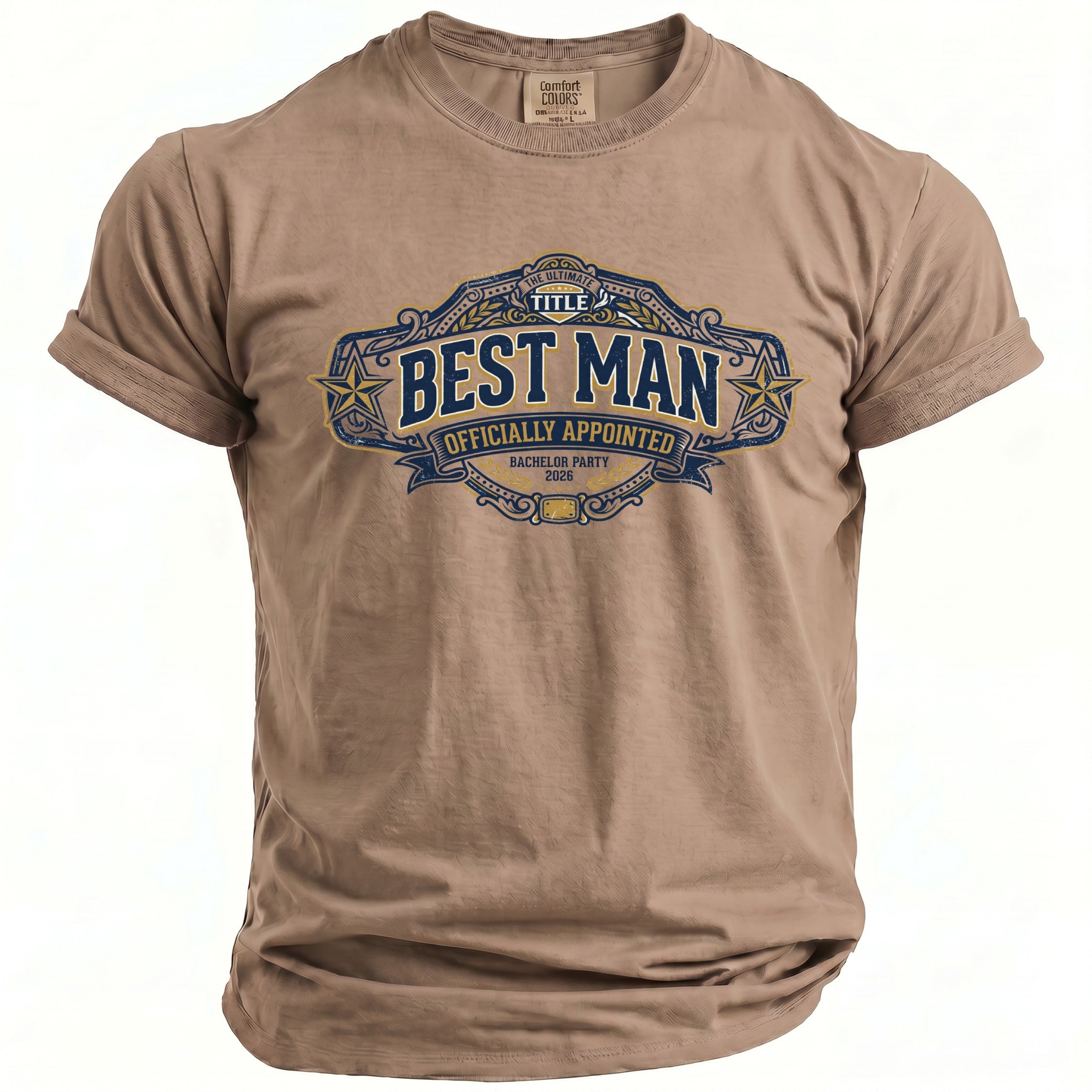 Ultimate Best Man T-Shirt - Midnight Gents
