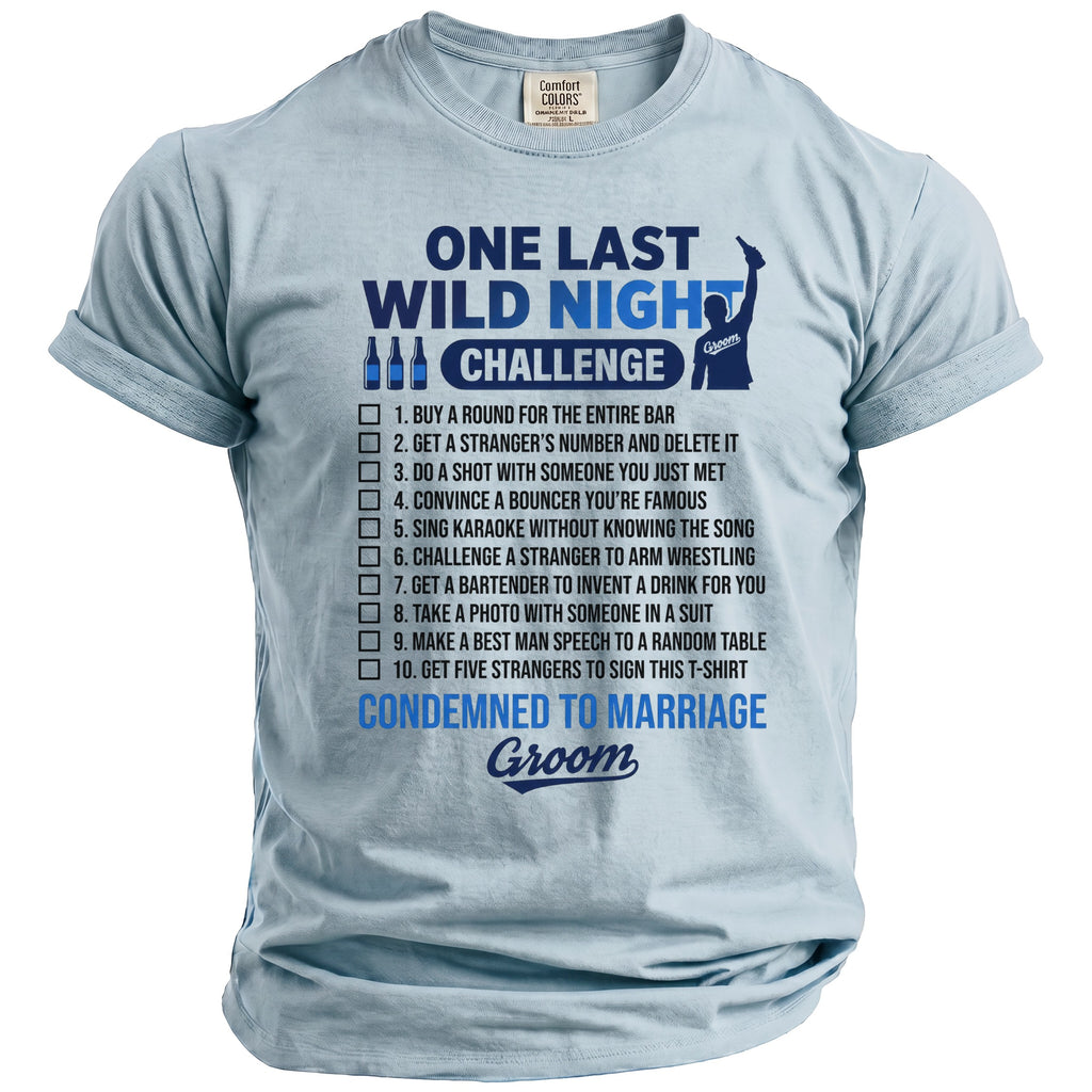 Last Wild Night Challenge Tee - Midnight Gents