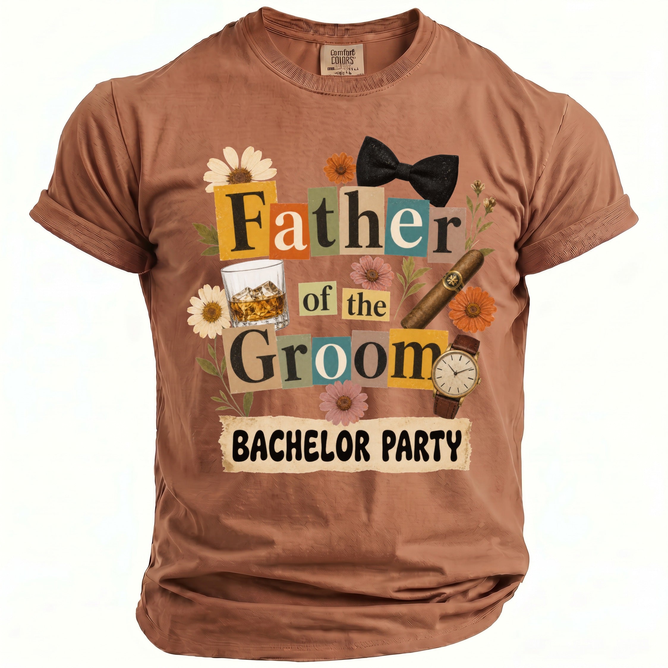 Father of Groom T-Shirt - Midnight Gents
