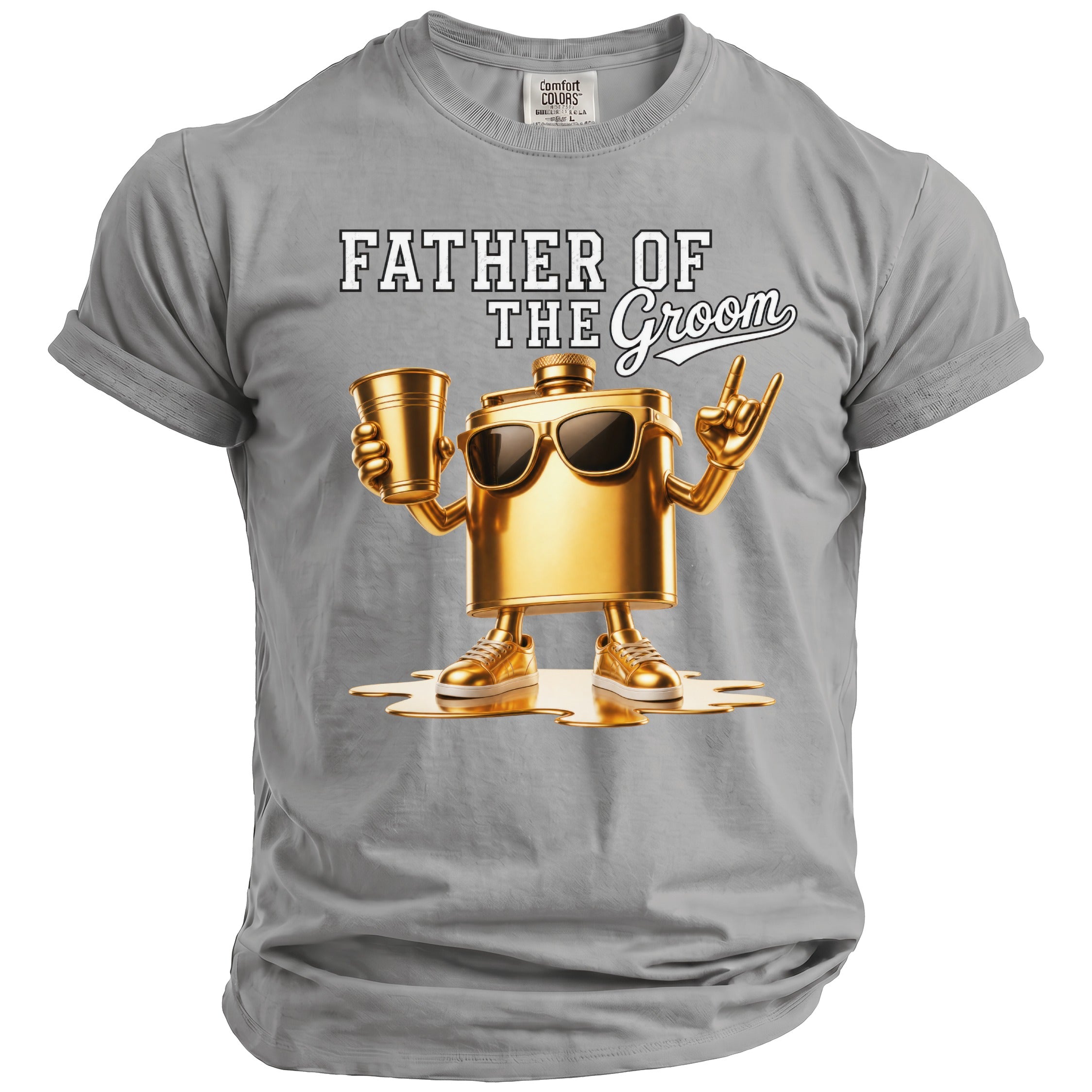 Groom's Father Party T-Shirt - Midnight Gents