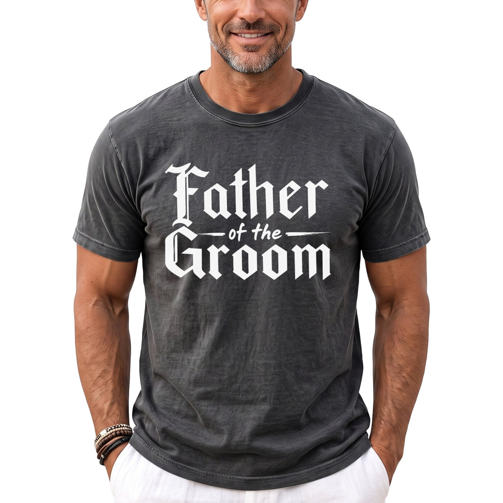 Father of the Groom T-Shirt - Midnight Gents