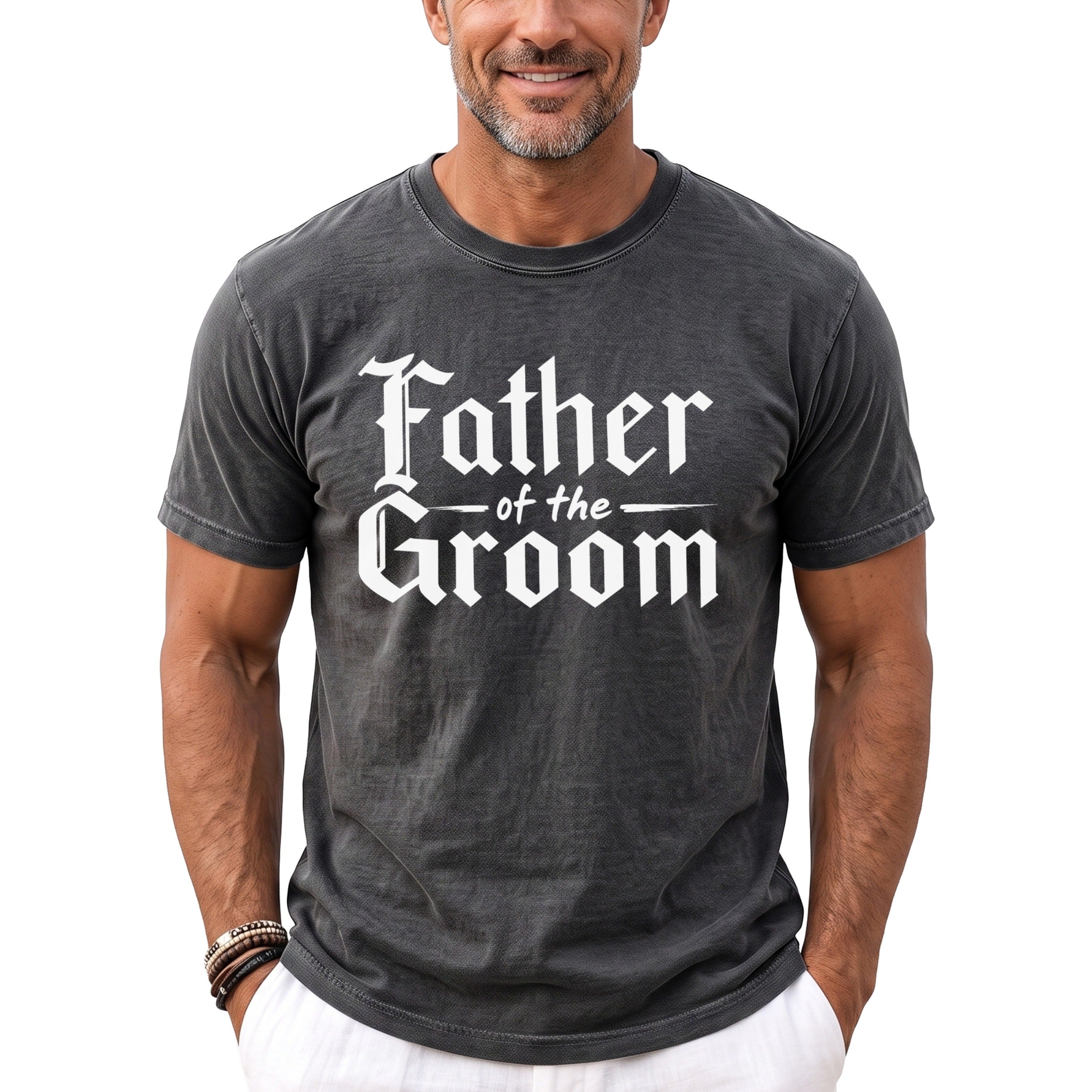 Father of the Groom T-Shirt - Midnight Gents
