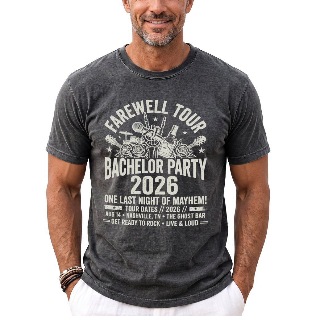 Farewell Tour T-Shirt - Midnight Gents