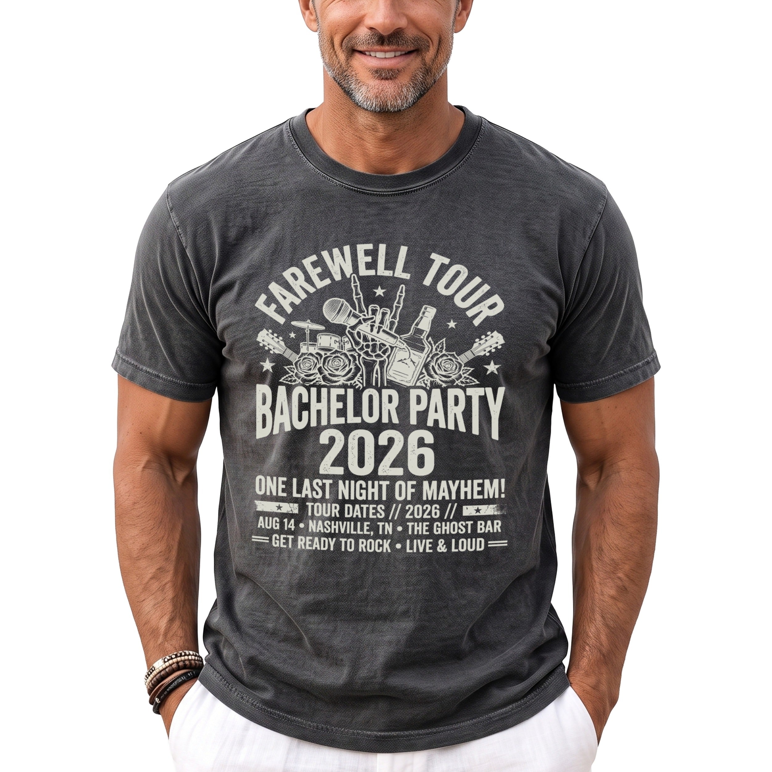 Farewell Tour T-Shirt - Midnight Gents