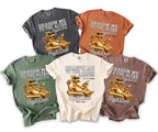 T-shirts with "Dragon Me to the Altar" and a gold dragon graphic.