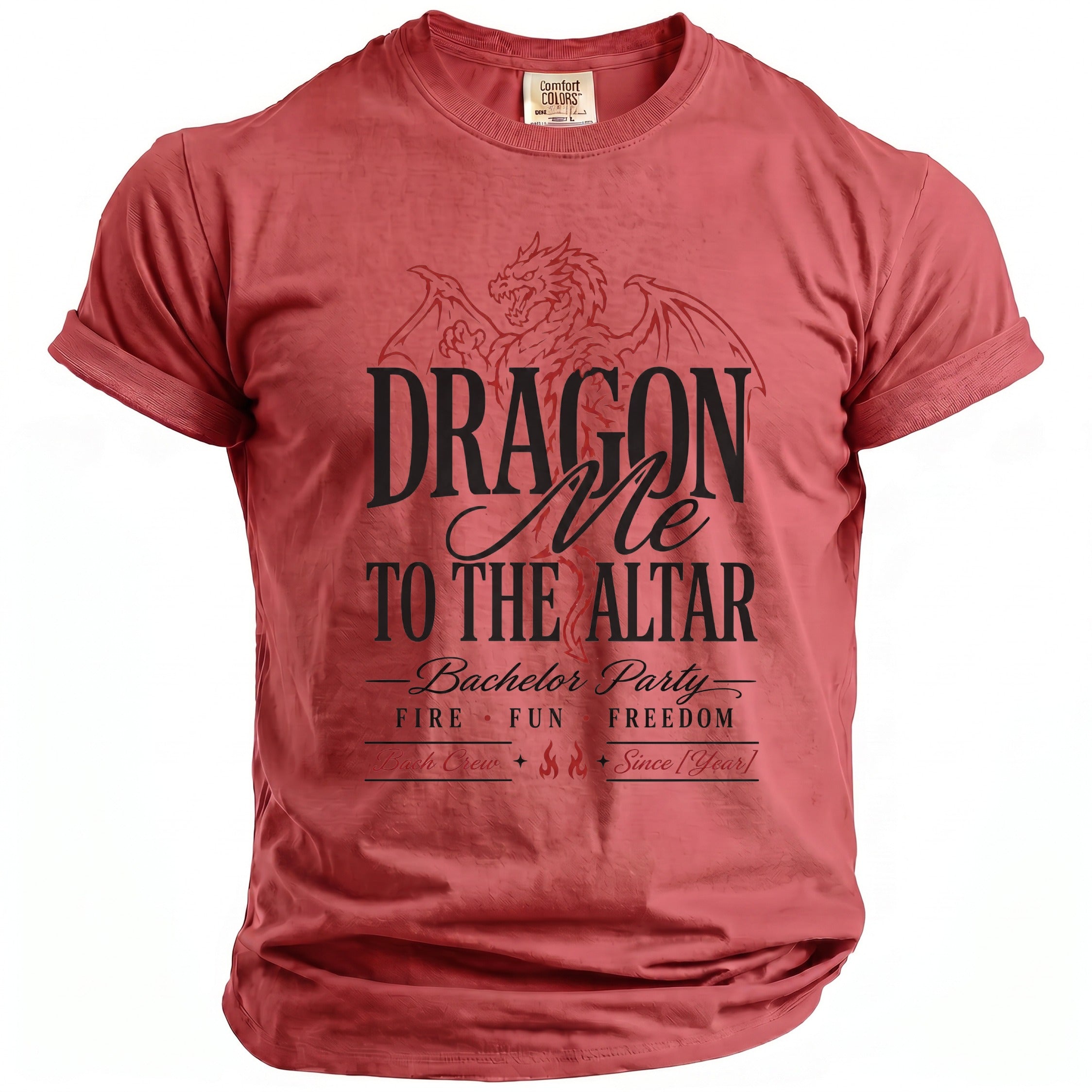 Dragon Altar Bachelor T-Shirt - Midnight Gents