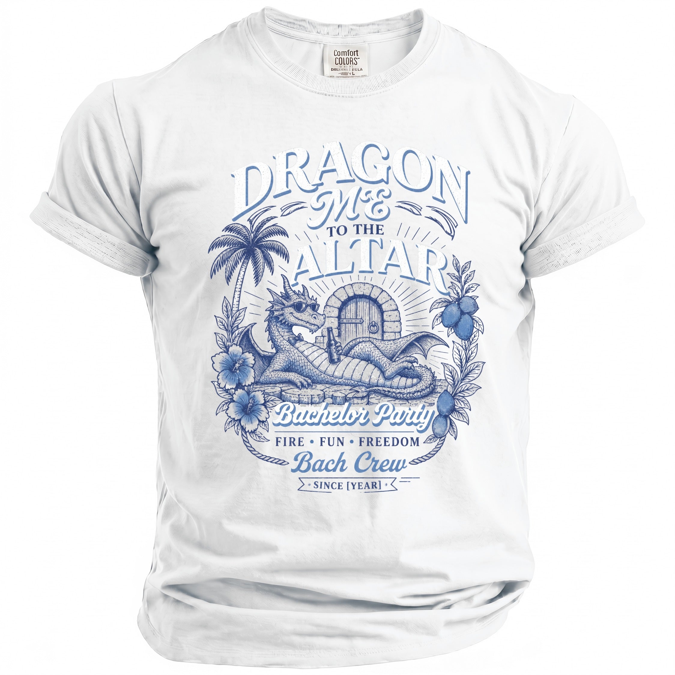 Groom's Last Roar T-Shirt - Midnight Gents