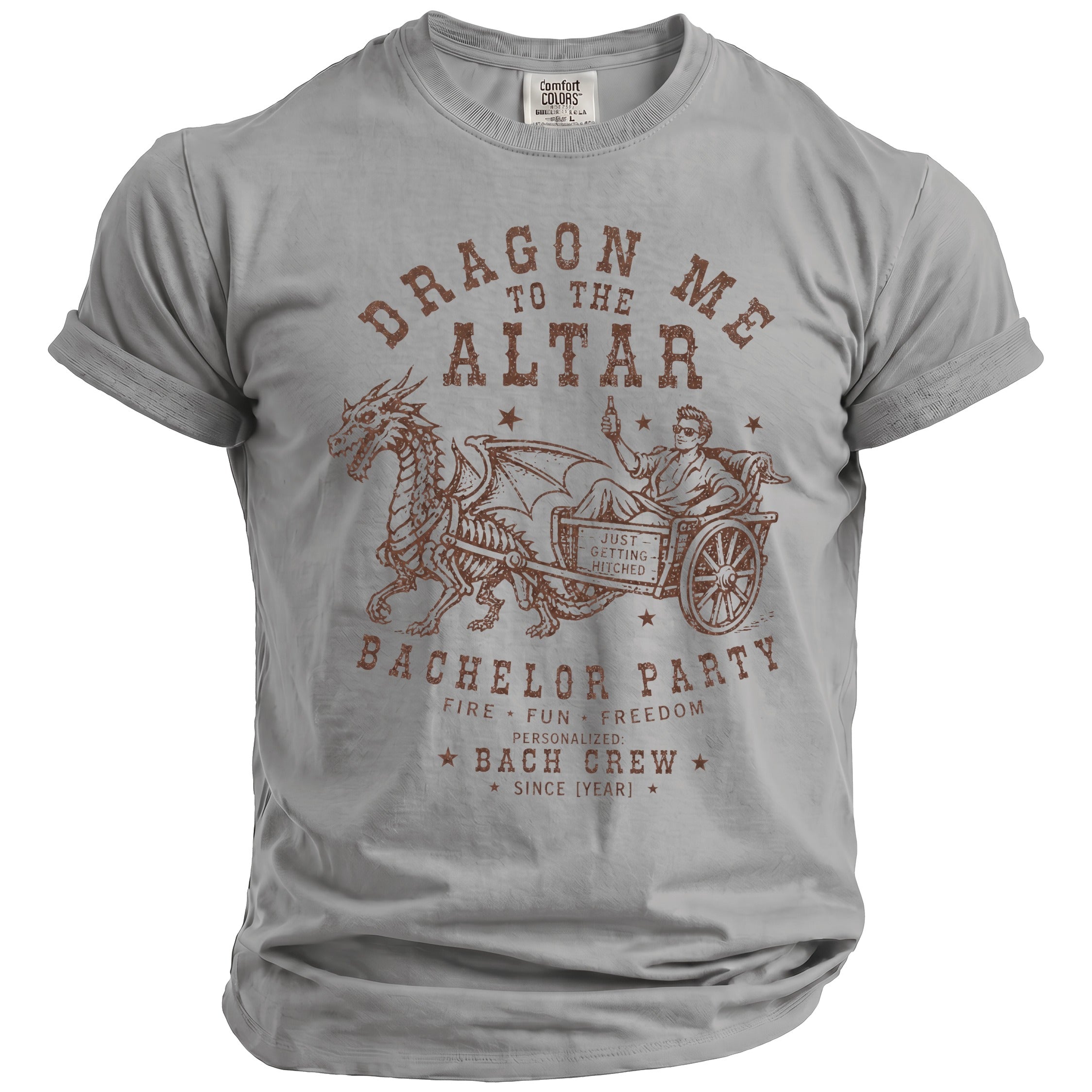 Dragon Altar Bachelor Party Tee - Midnight Gents