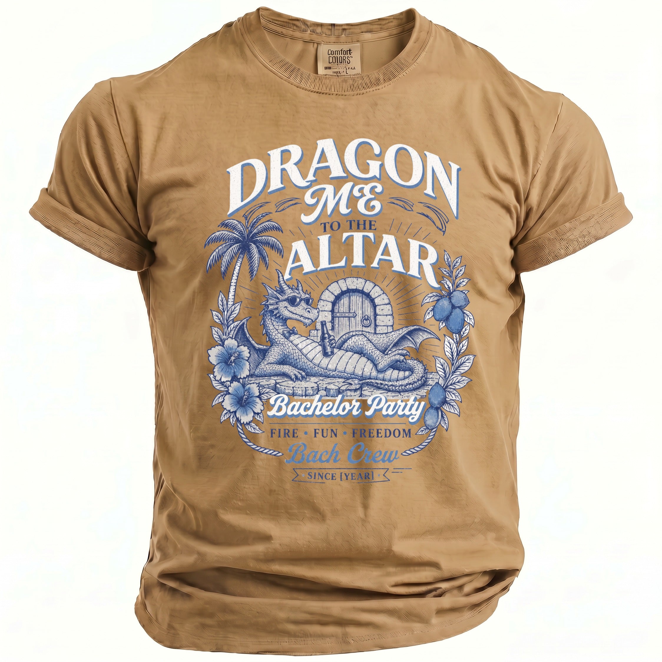 Groom's Last Roar T-Shirt - Midnight Gents