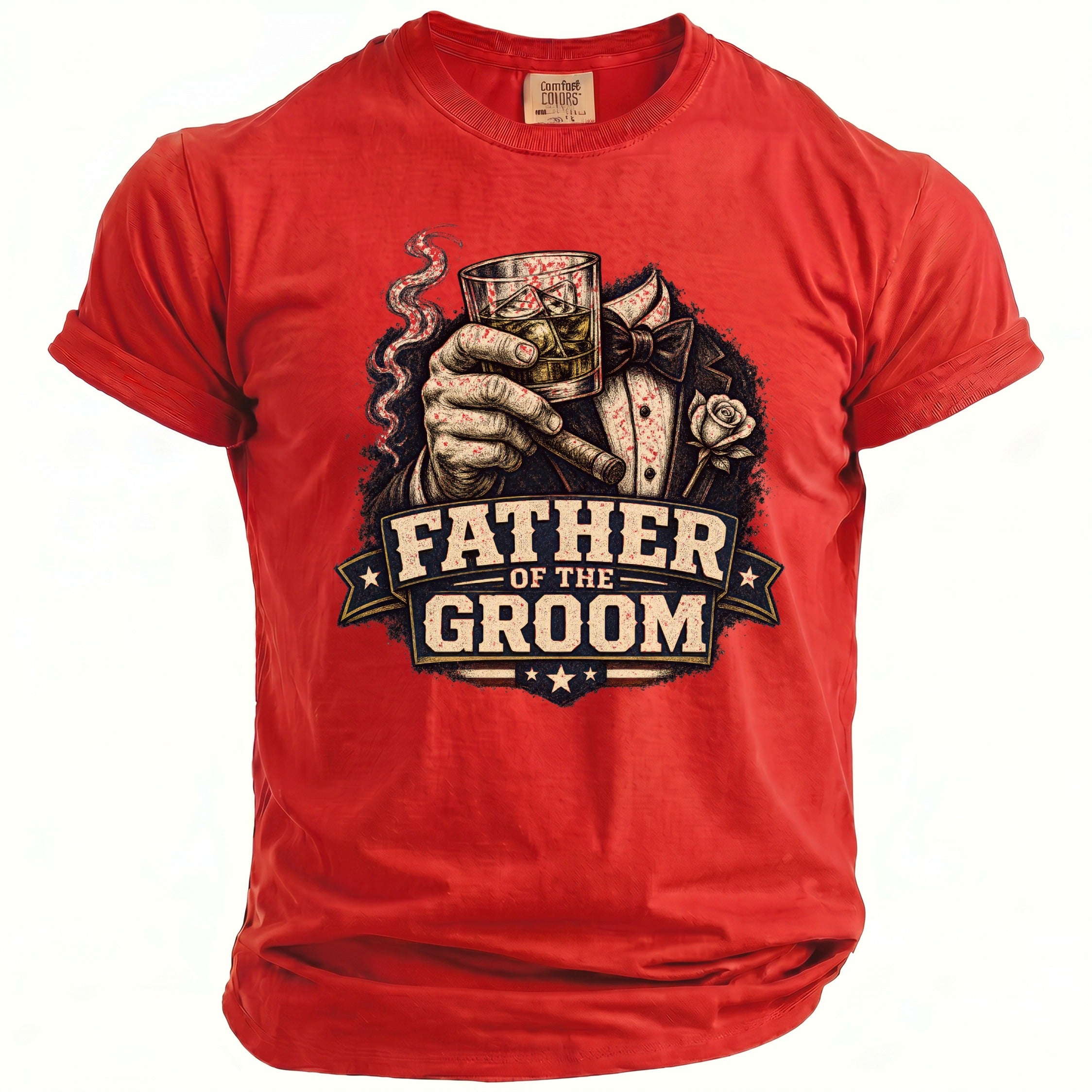 Groom's Father Party T-Shirt - Midnight Gents