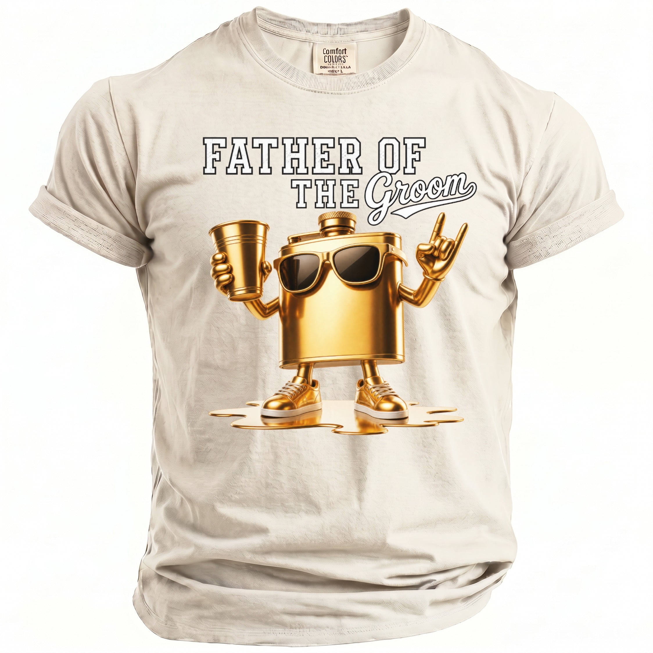 Groom's Father Party T-Shirt - Midnight Gents