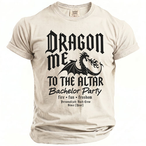 Bach Dragon Altar T-Shirt - Midnight Gents