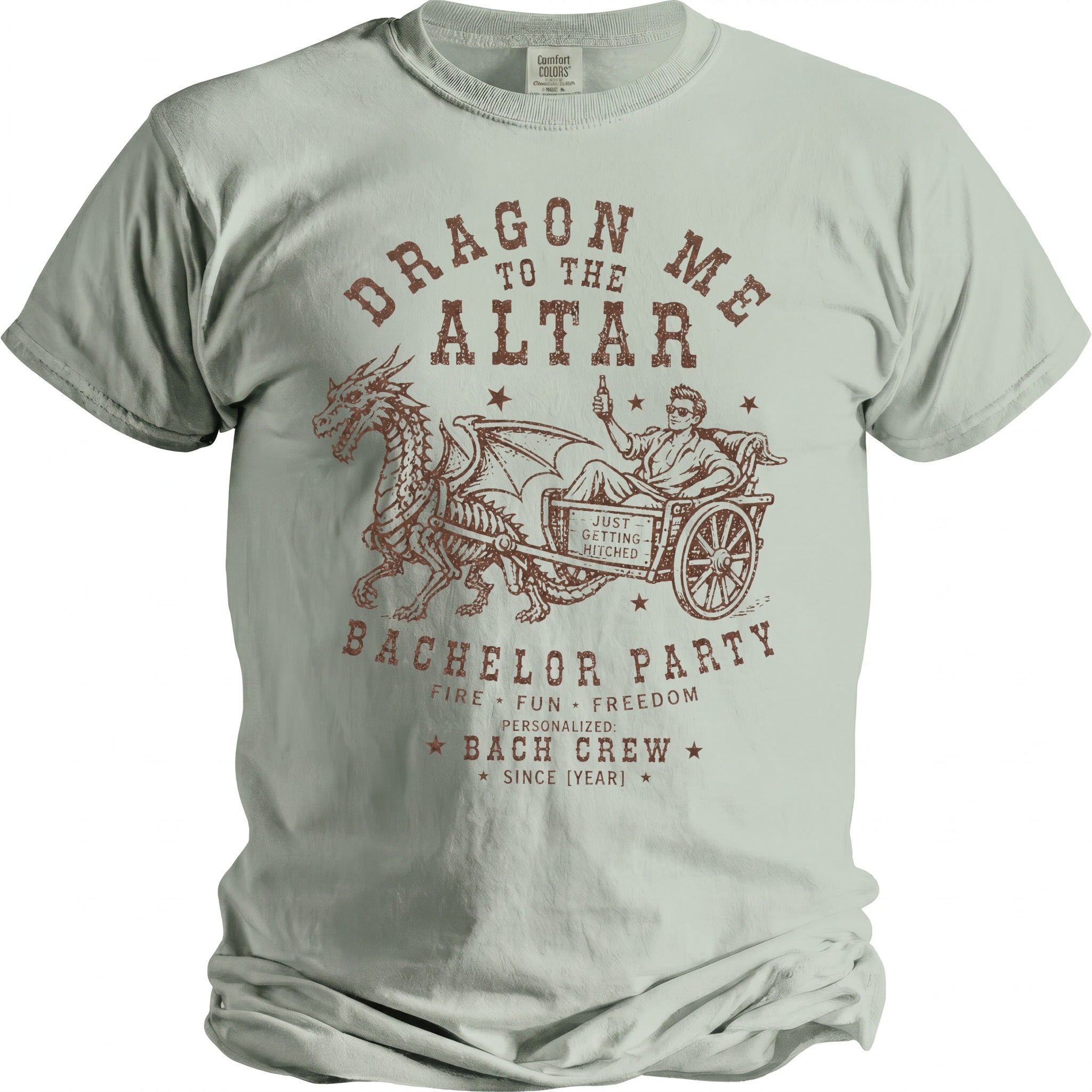 Dragon Altar Bachelor Party Tee - Midnight Gents