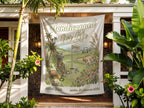 Banner with golf scene, "Handicapped for Life," "Mike's Bach," and "Malibu, CA/Summer 2026."