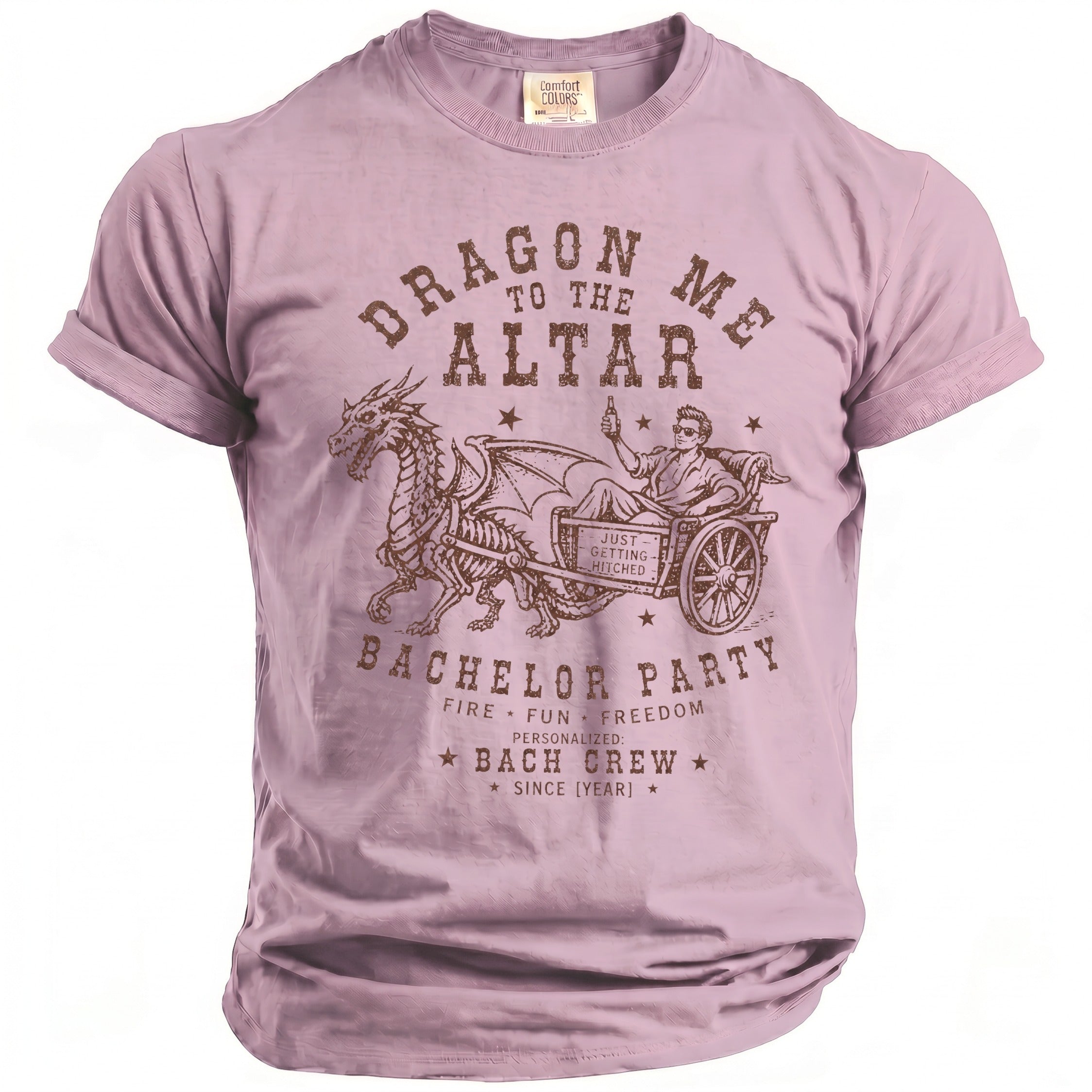 Dragon Altar Bachelor Party Tee - Midnight Gents