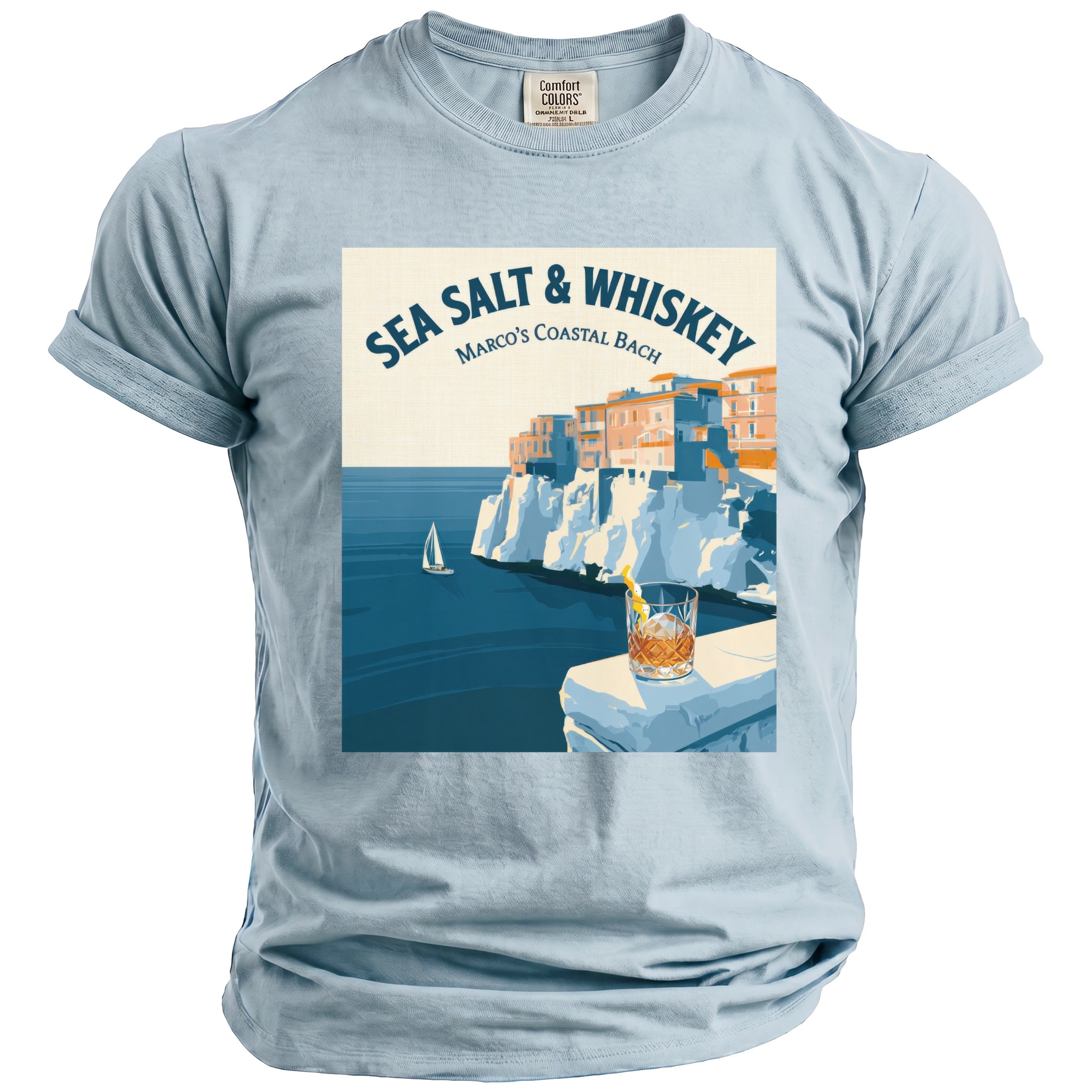 Coastal Bach Party Tee - Midnight Gents