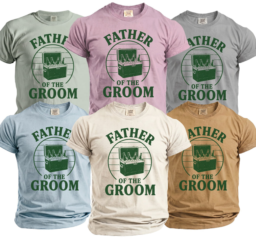Groom's Father Party T-Shirt - Midnight Gents